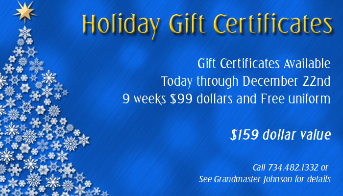 You are currently viewing Gift Certificates Available through December 23, 2014.